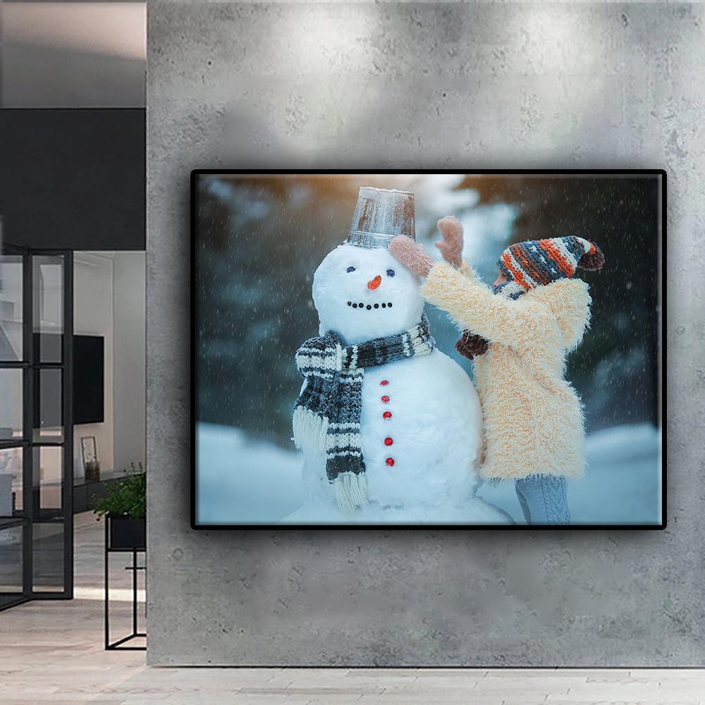 Diamond Painting Christmas Tree Santa Snowman Embroidery Cross Stitch Rhinestone Home Decor