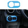 Light Blue Headlight Switch Button Decor Cover Trim For Jeep Wrangler JL&JT 18+