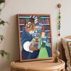 Disney Beauty And The Beast Reading Books Digital Oil Paint By Numbers Hand Painting Kit. Home Decor Art Gift