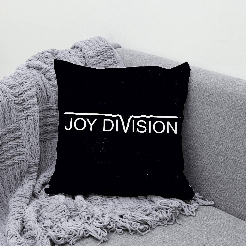 J-Joy D-Division Pillow Case Print Polyester Fiber 40X40 Cm Home Sofa Throw Cushion Cover Decoration