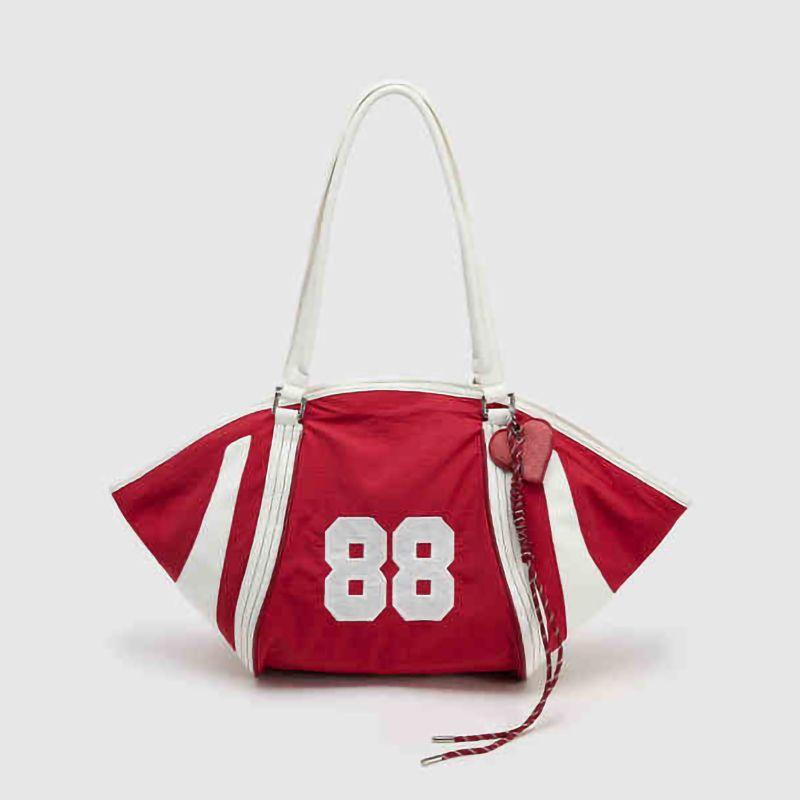 

Tote Bag for Women 2025 New Bags Travel Large Capacity Handbag for Women Work Clothing Stylish Special-Interest Shoulder Bag Red