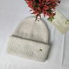Wool blended knitted hat for women, thickened warm in autumn and winter, big head circumference, headgear, small face, wool hat for men