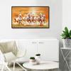 Running Horses Canvas Painting Wall Living Room Picture Poster Background Decor