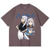 230 Gsm 100% Cotton Black Clover V3 Noelle Print Unisex Heavy Cotton T Shirt