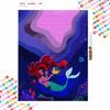 Disney Diamond Painting 5D DIY Ariel Diamond Painting Art Diamond Painting Kit Adult/Beginner Gift Idea Unique Home Decor