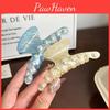 Premium Style Korean Versatile Pearl Shell Acetate Hair Claw Clip For Updos Elegant