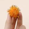 Glitter Pompom Plush Craft Christmas Decor Kids Toys Accessories Wedding Decor Garment Handmade Material Cat Toys
