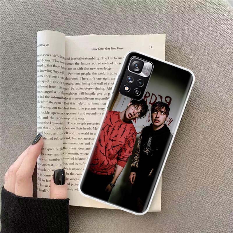 Sam and Colby XPLR Phone Case For Redmi Note 13 12 Pro Plus 14 15 Pro 5G 11 11T 11E 11S 10 Pro 10S 9 9S Cover Cell Clear TPU Cap