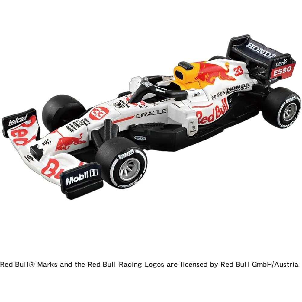 Takara Tomy Tomica Premium Racing Red Bull Racing Honda RB16B No.33 Toy Car for Ages 6 and Up