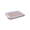 Dog Toilet Anti Slip Removable Mesh Potty Training Tray Puppy Pee Pad Holder for Small Dog Cat Pet Cleaning Supplies 47x35x3.5cm