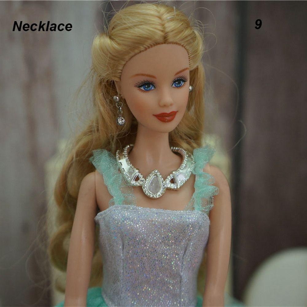 1/3 1/12 Jewelry Clothes Accessories Necklaces Crowns Bracelet Doll Party Earring Girl Gift Toys