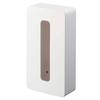 Yamazaki 5094 Magnetic Compact Tissue Case, White, Compatible Size: Internal Dimensions (W X D X H): Approx. 4.1 X 1.8 X 8.1 Inches (10.5 X 4.5 X 20.5
