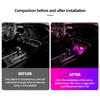 New Car USB Ambient Light Car LED Decorative Signal Lights Suitable For Most Vehicles USB Charger Auto Lamp Decorations