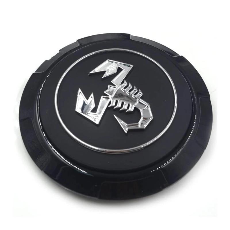 Pegatina Emblema Tapacubos Central de Rueda de Coche de 133 mm para Fiat 500 500C 500L 500X Tipo Panda Punto Doblo Palio Stilo