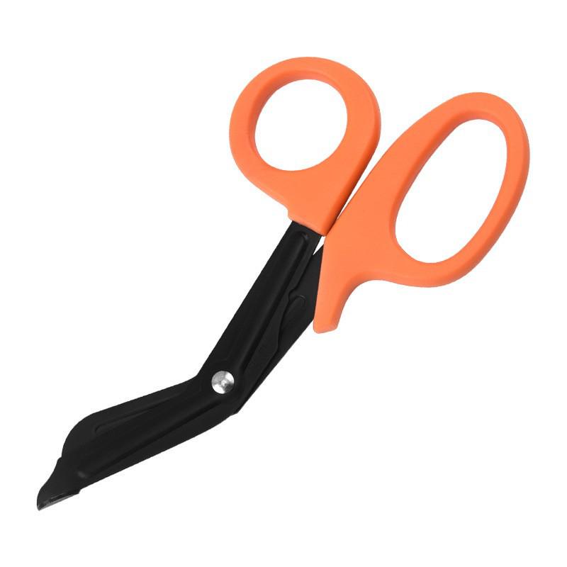 7.5-Inch Stainless Steel EMT Bandage and Gauze Scissors with Angled Tip