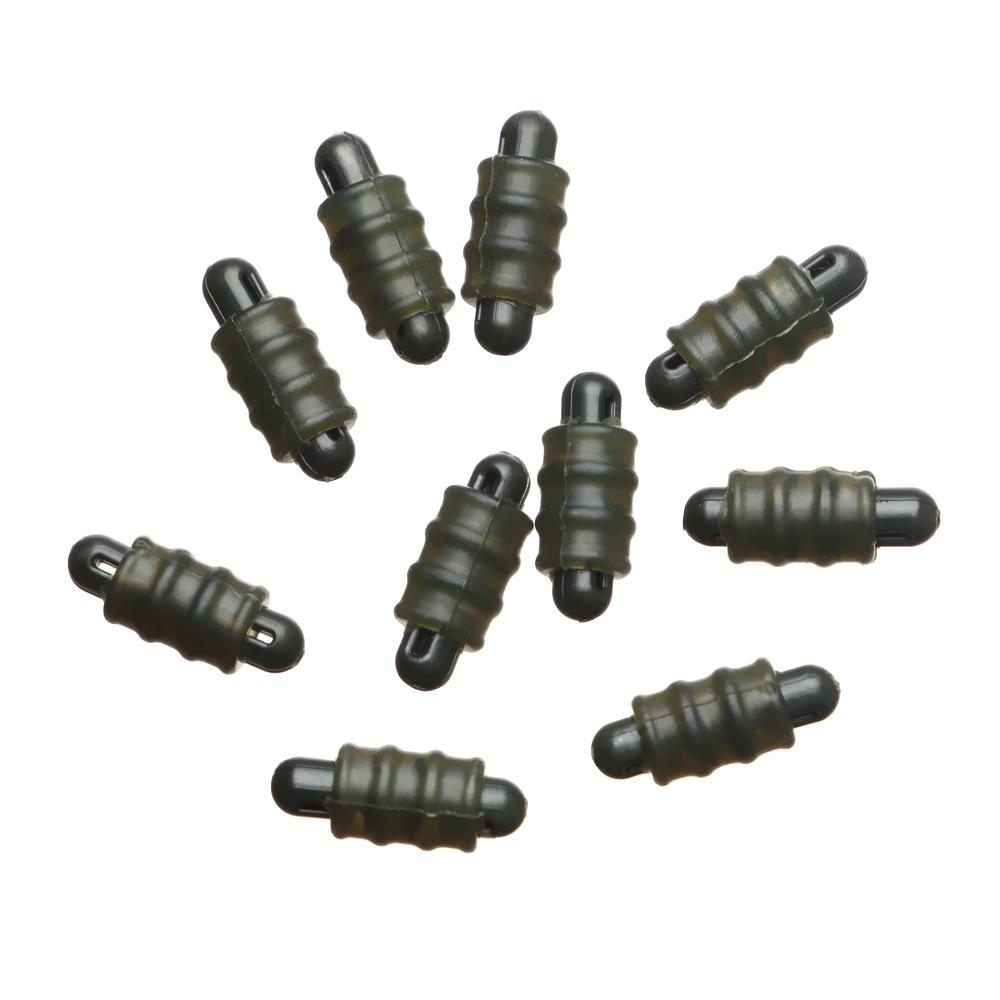 Quick Change Beads Fishing Rigs Connector Bead Terminal Bead Fishing Feeder Line Holder Trough