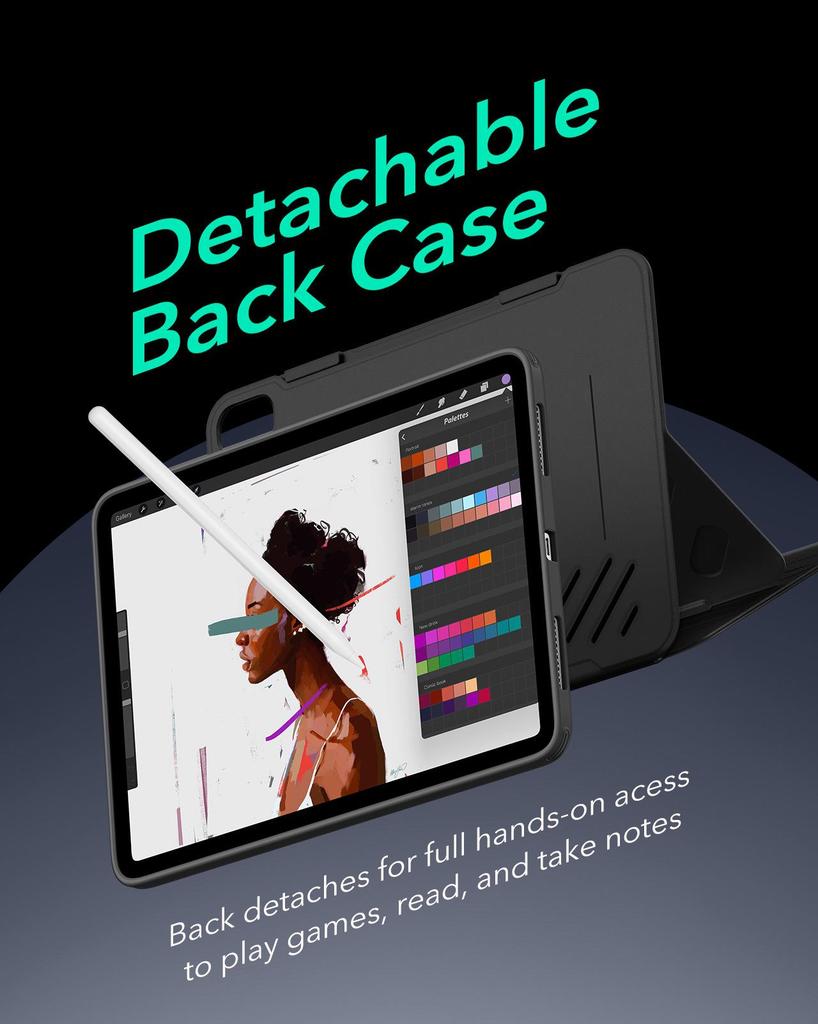 Ochranné pouzdro ESR Yise Cross-border iPad Pro 2024 pro modely Air 6, Air 13 a nové M4