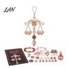 Mother Daughter Craft Projects 12 Zodiac Blessing Beaded Ornament DIY Kit, Beginner Friendly Sign Custom Symbol Keepsakes Beading Set, Hanging