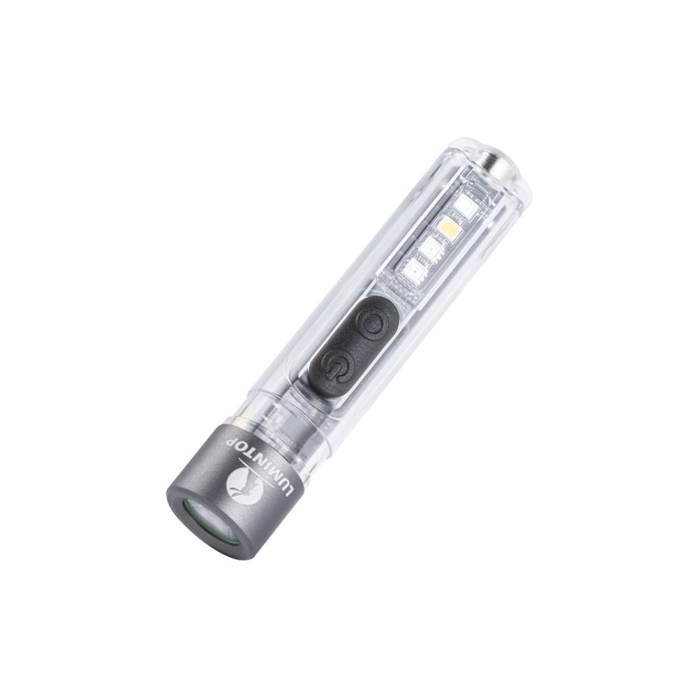 Lumintop Torch Rechargeable Mini Portable Keychain LED Super Bright Flashlight with Magnetic Base for Outdoor Camping