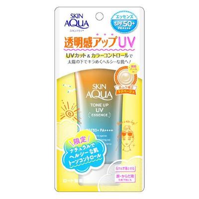 SKIN AQUA TONE UP UV ESSENCE 80g Sunscreen SPF50+ PA++++ Beige S1439