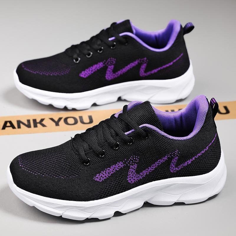 Damen Sport Freizeitschuhe Damenschuhe Mama Schuhe Stepstone Old People Schuhe Atmungsaktive Mesh-Schuhe