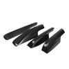 For Toyota Highlander 2001 2002 2003 2004 2005 2006 2007 Black ABS Roof Rack Bar Rail End Leg Cap Replacement Cover Shell
