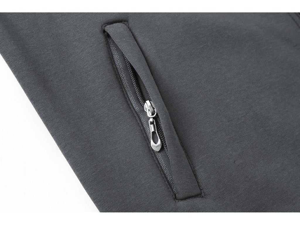 Men's Winter Stand-Up Collar Cardigan Coat - Simple, Fashionable, Long Sleeve