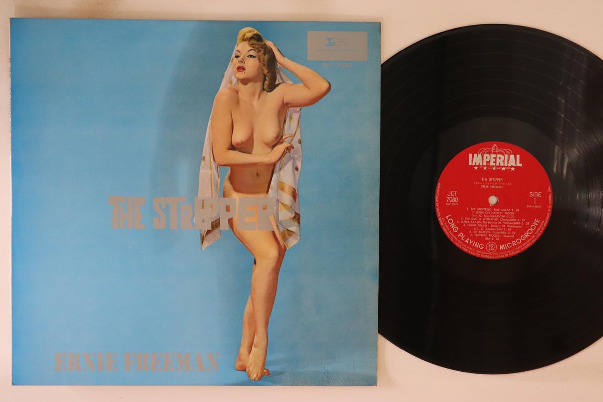 

LP Record ERNIE FREEMAN Stripper JET7080 IMPERIAL 1962 Japan Pop Used