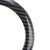 Car Rear Badge Ring Cover Logo Frame Trim Carbon/Glossy Black Sticker Fit For BMW 1 Series F20/F21 2011 - 2019 Car