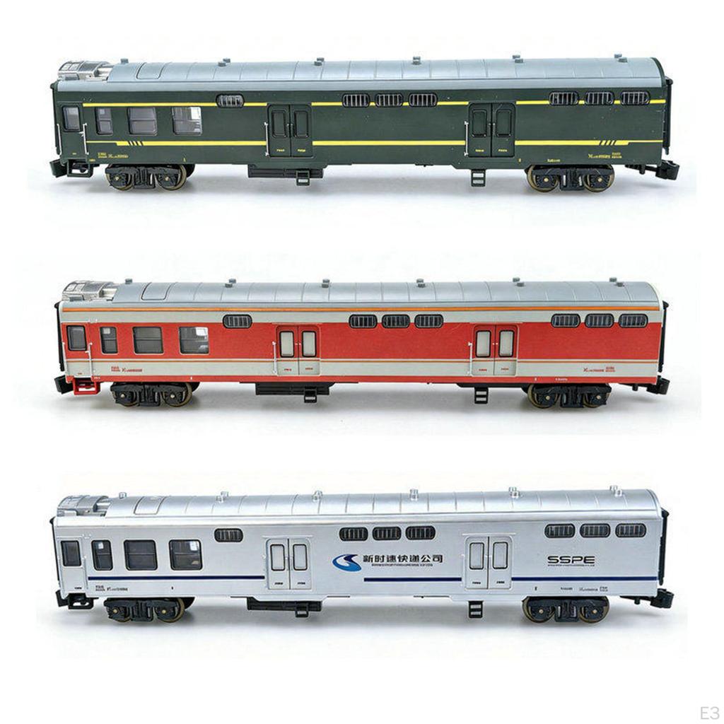 1/75 Scale Train Baggage Car Model Desktop Decoration Birthday Gift Carriage for Bedroom Sand