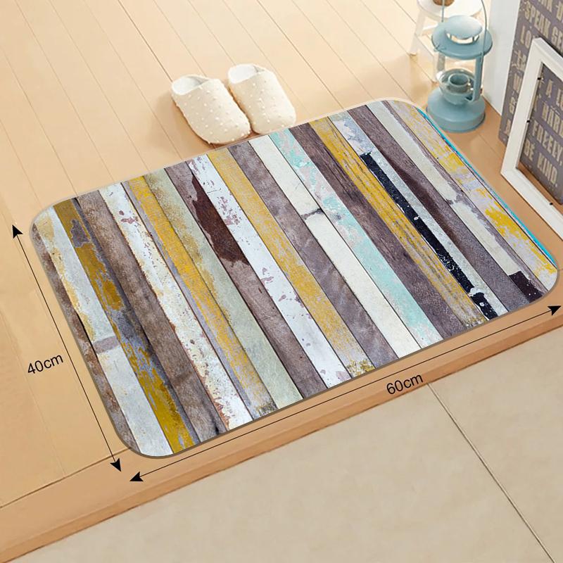 RV Travel Door Mat Outdoor Camping Pad Non-slip Bathroom Kitchen Entrance Decoration Carpet Indoor Living Room Area Welcome Rug