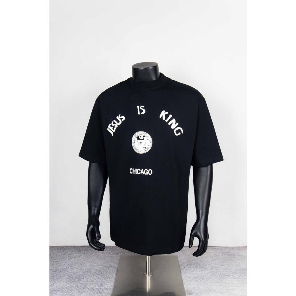 ZYLLO Modă Casual Negru Alb Tricou Bărbați Femei Tricou Oversized