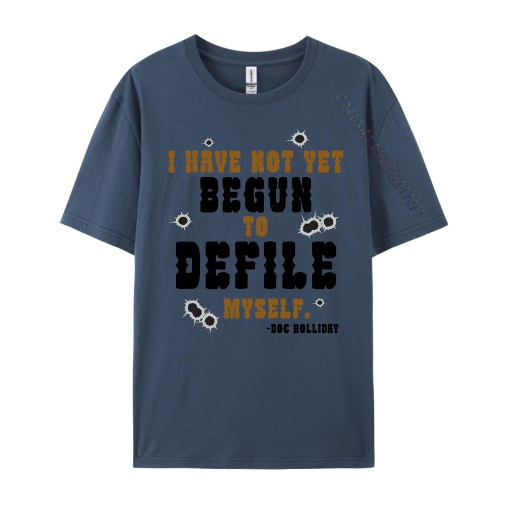 I Have Not Yet Begun To Defile Myself Doc Holliday Red And Black Graphic T Shirt Unisexs Clothing Deals T Shirts Chinese Style