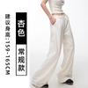 Womens Quick-Dry High-Waist Straight Leg Cargo Pants Lightweight Workwear Loose Fit
