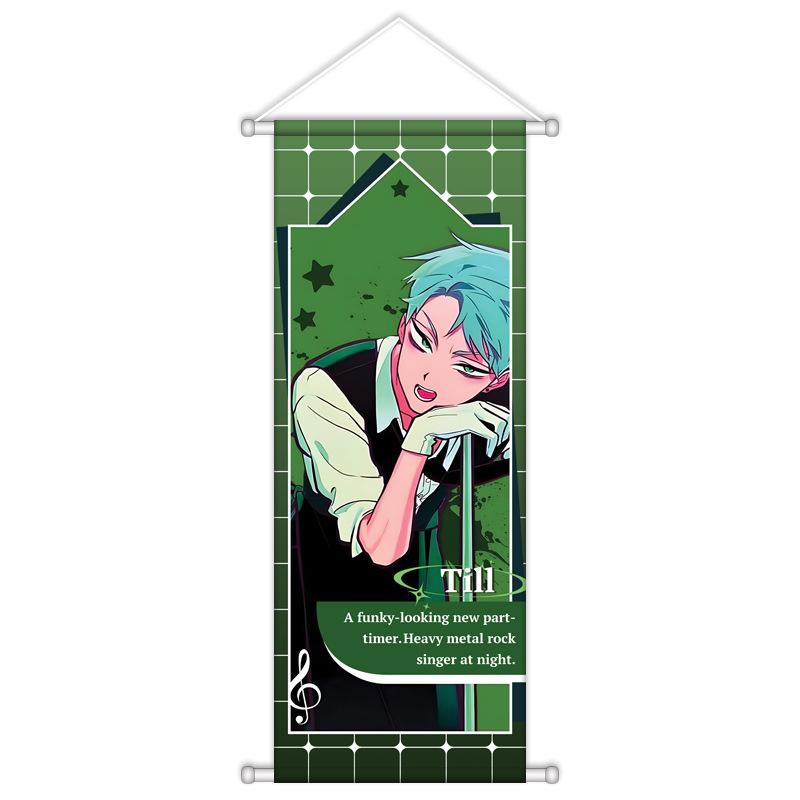 Anime Alien Stage Mizi Sua Ivan Till Hyuna Luka Wall Scroll Poster Decoration Gifts