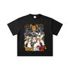 260 GSM Double Yarn 32 Count 100% Cotton Dragon Ball V53 Vegeta Nappa Print Unisex Heavy Cotton T Shirt
