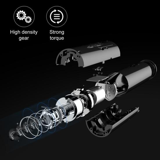 Electric Wine Opener Automatic Corkscrew Rechargeable Wine Dispenser Foil Cutter Vacuum Stopper Efficient Bottle Opener Tool for Kitchen Parties