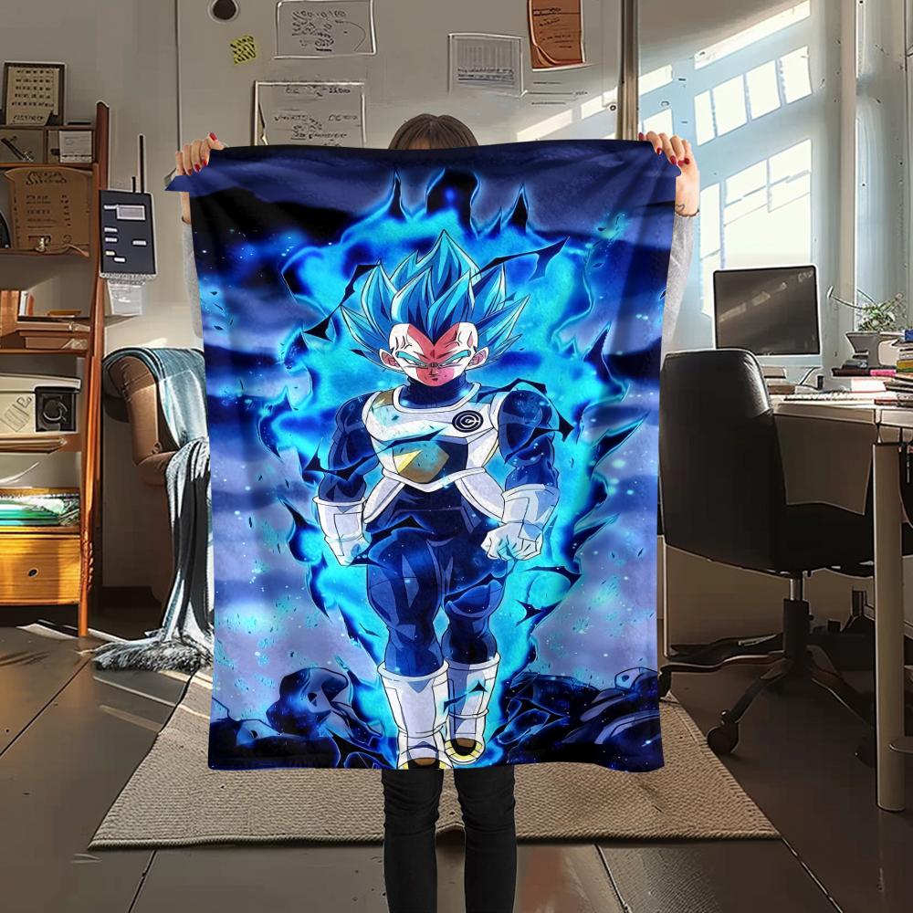 

Dragon Ball character Print Flannel Blanket High quality Comfortable for All Seasons Home Decor Warmth and Comfort Perfect for Christmas Gifts 80cm x 120cm