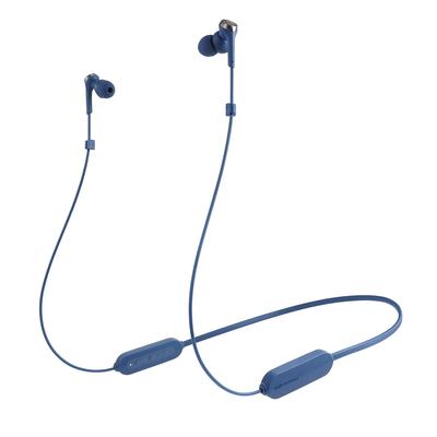 Écouteurs sans fil Bluetooth Audio Technica BL, basses profondes jusqu'à environ 20 heures d'autonomie continue BL Blue ATH-CKS330XBT [SOLID BASS/Splashproof]