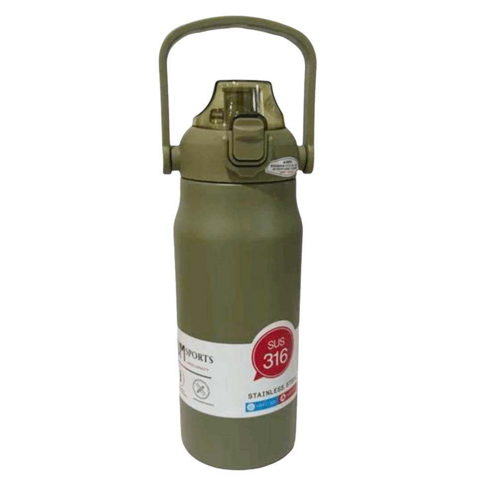 1200ml Sports Thermos Bottle 316 Stainless Steel Travel Insulated Cup  Coffee Tea