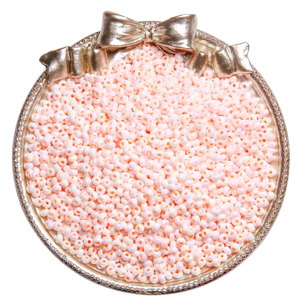 450G High Quality Glass Seed Beads Shiny Glazed Pearl Glass Beads For Earring Bracelet Necklace DIY Jewelry Craft Garment Accessoreis Making