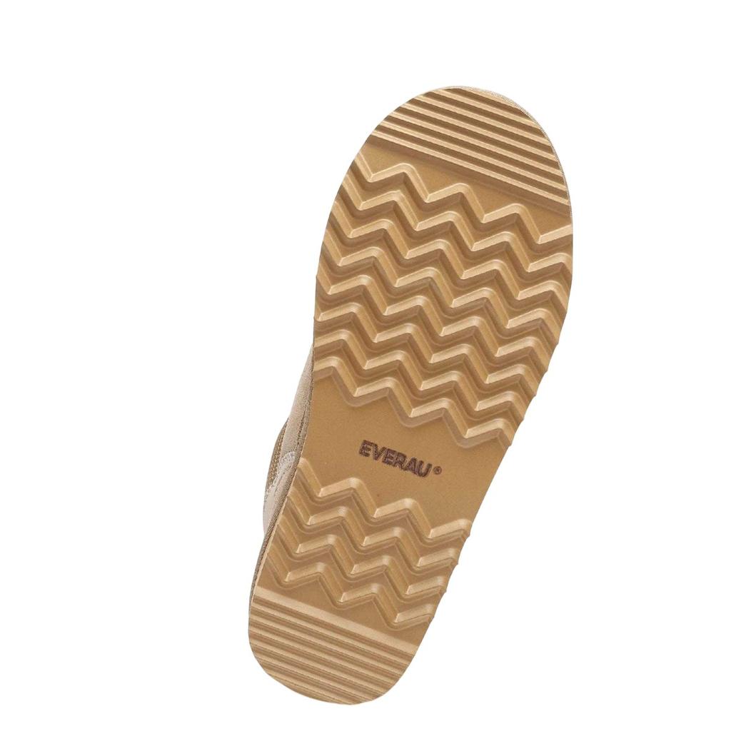 EverAu Womens/Ladies Marbled Leather Trainers