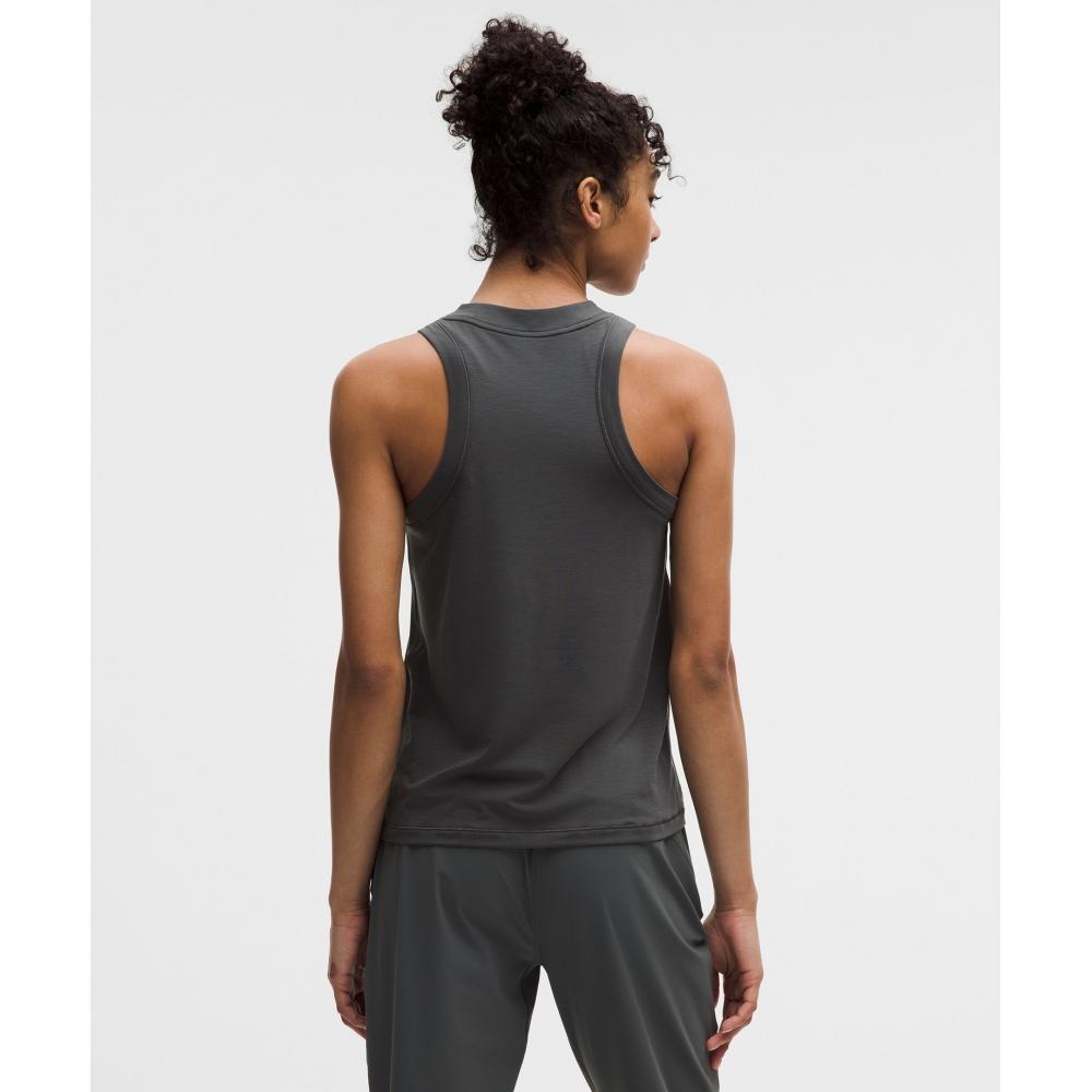 Lululemon Jersey Training Tank Top Onyx Grey