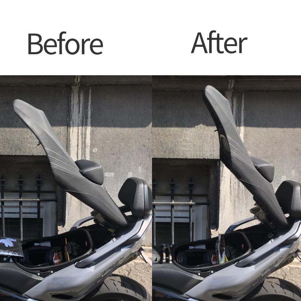 2pcs Adjustable Hydraulic Rod Kit Shock Lift Struts for Burgman400 AN400 2007-2016 Motorcycle Gas Pillar Regulator