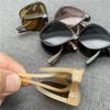 Women'S Fashion Folding Sunglasses Women'S Brand Designer Glasses Oval Glasses Lady Retro Sunglasses Uv400 Protect