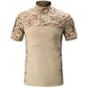 Military Camouflage Tactical Combat Short T-Shirt Russian Army Airsoft Training Hunting T Shirts Paintball Husband Work Uniform