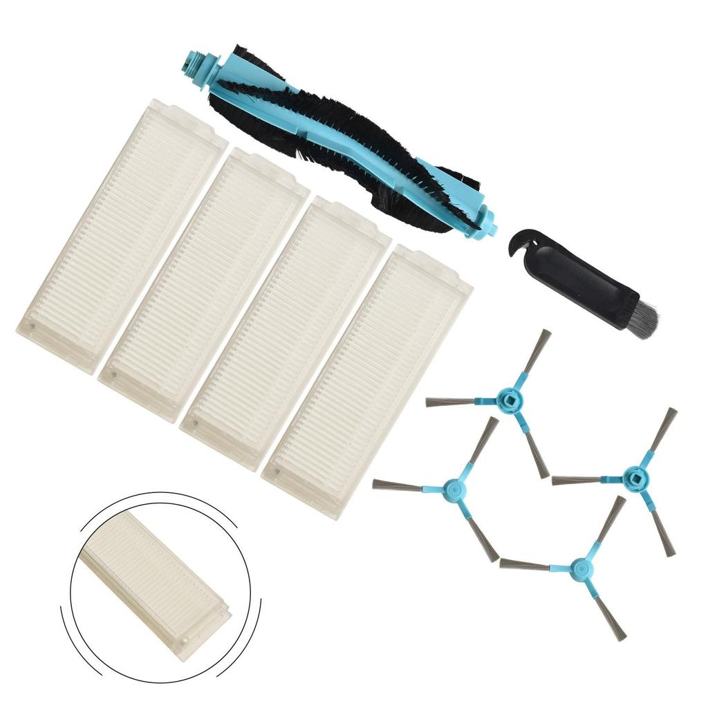 Comprehensive Roller and Side Brush Kit Compatible with For Cecotec For Conga