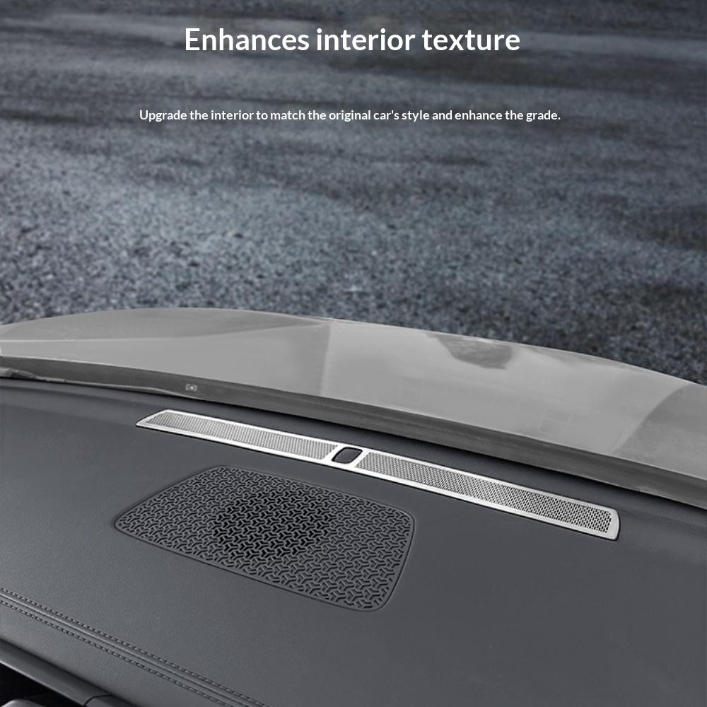 For BYD Song Pro DM-i 2025 Dashboard Air Vent Dust Cover Stainless Steel Protective CoverGood product