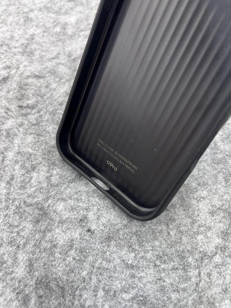 iPhone 17 Pro Max Magnetic Rotating Stand Case with Mecha Design and Frosted Skin-feel Protection