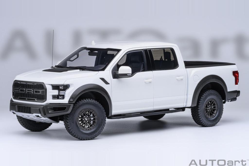 AUTOart Ford Raptor Supercrew 2019 Finished Model Kit 72946 1/18 F-150 (White)